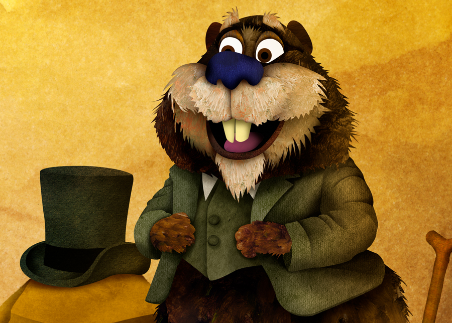 Spread composition from children's book